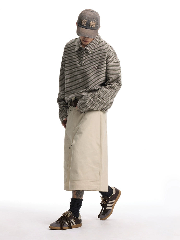 CoosRetro Trendy Brand Casual Loose Straight Pants