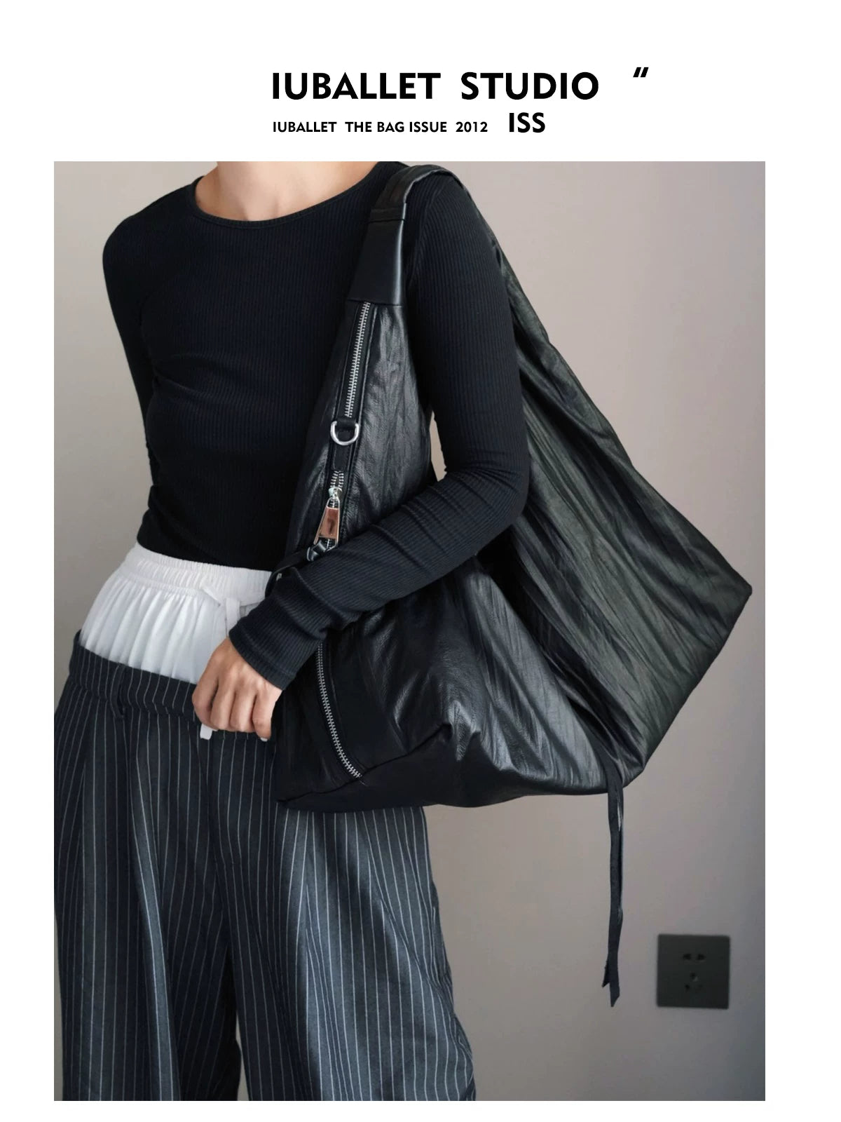 IUBALLET Lazy Large Capacity Shoulder Tote Bag