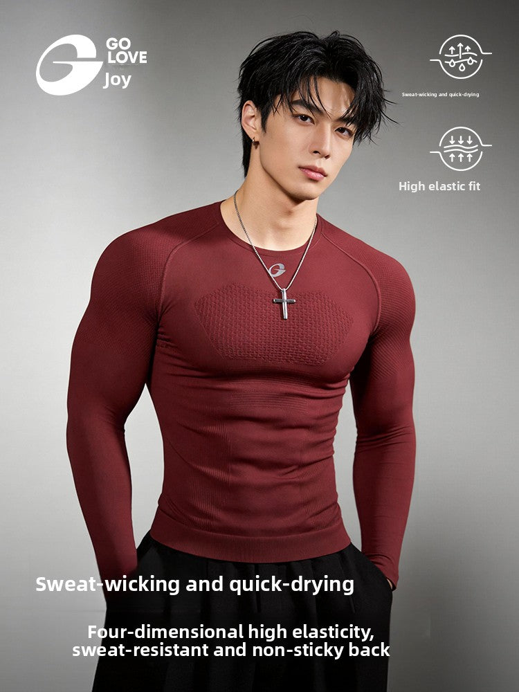 Golovejoy Quick-drying, Moisture-wicking Sports Long Sleeves