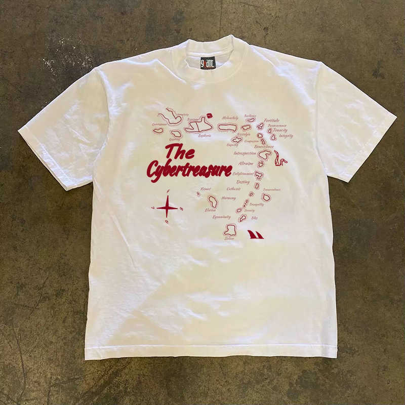 UPUPXIA  Loose and Simple Casual Tee