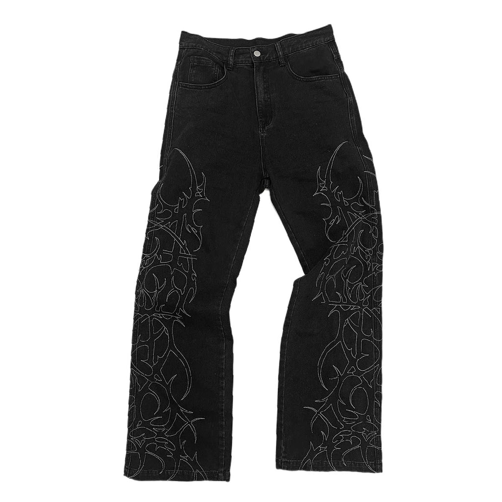 WETBODY Virus High-Waist Flared Jeans