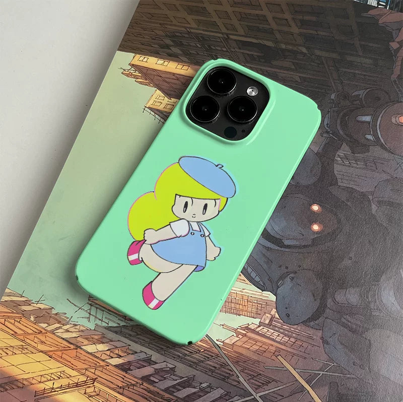 PBCase Dopamine Two-dimensional Element Niche Apple Phone Case