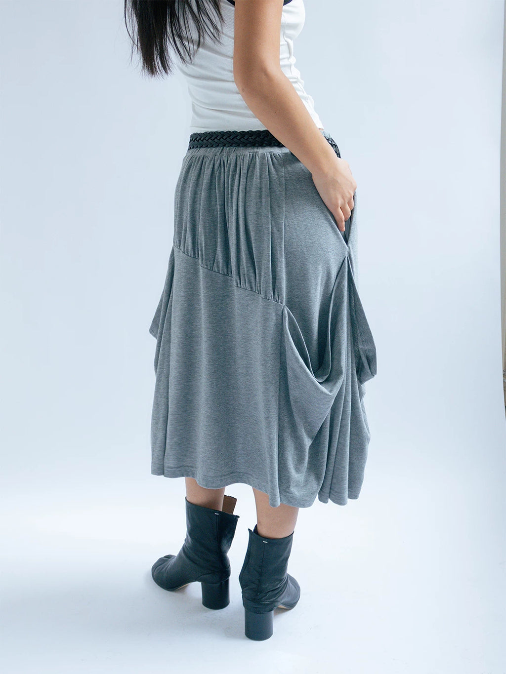 FUNKYFUN Niche Three-dimensional Pleated Skirt