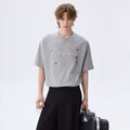 CHOR Flower Embroidery Simple Tee