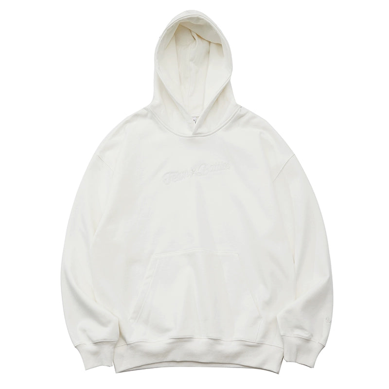 Battles Chain Embroidered Terry Hooded Sweater