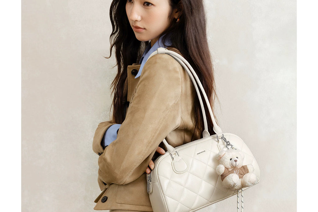 JUST STAR Versatile Rhombus Shoulder Underarm Bag