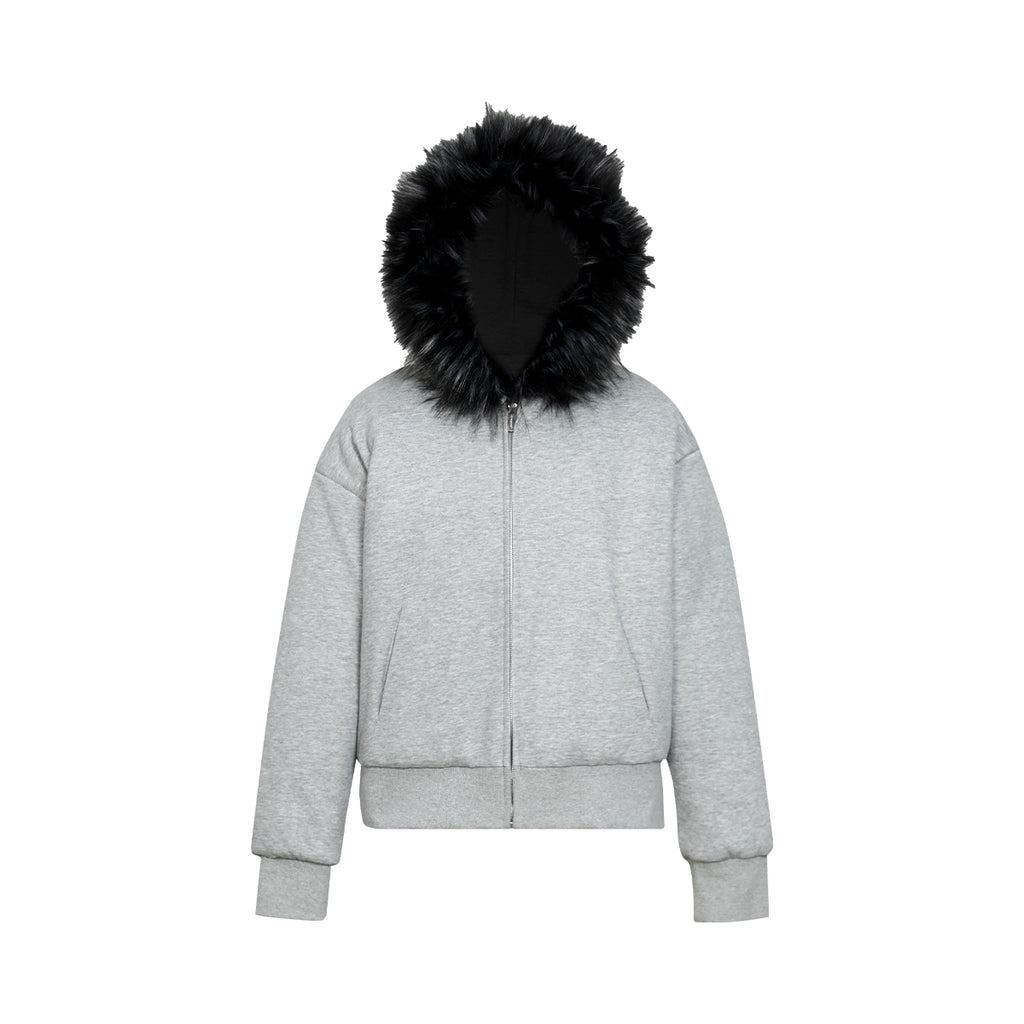 FUNKYFUN Plush Cotton Thickened Cotton Jacket
