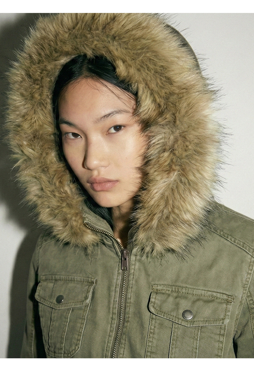 MADEEXTREME Fur Collar Tooling Jacket
