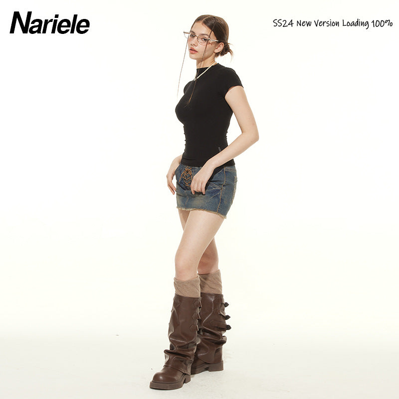 Nariele Babes Navel Slim Tee
