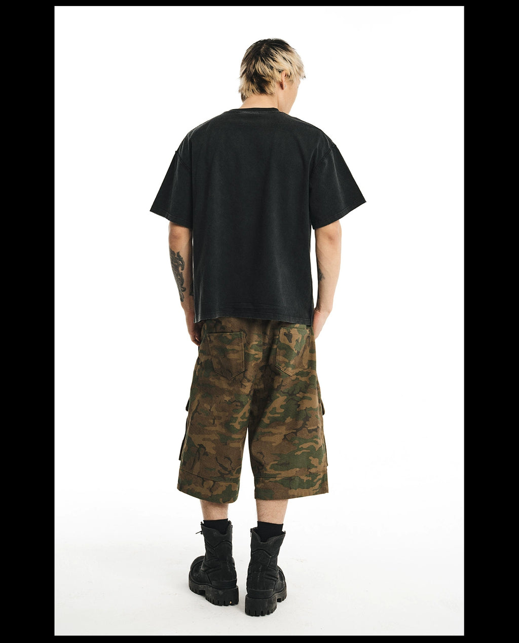 NOVACAM vintage reverse stitch Tee