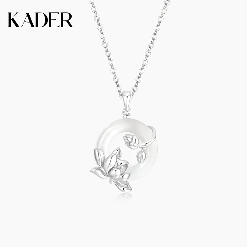 KADER Good Luck Lotus Safety Buckle Necklace