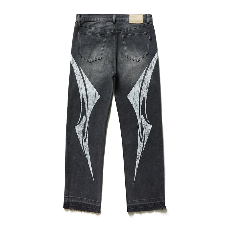 Remedy Trendy Retro Loose Straight Jeans