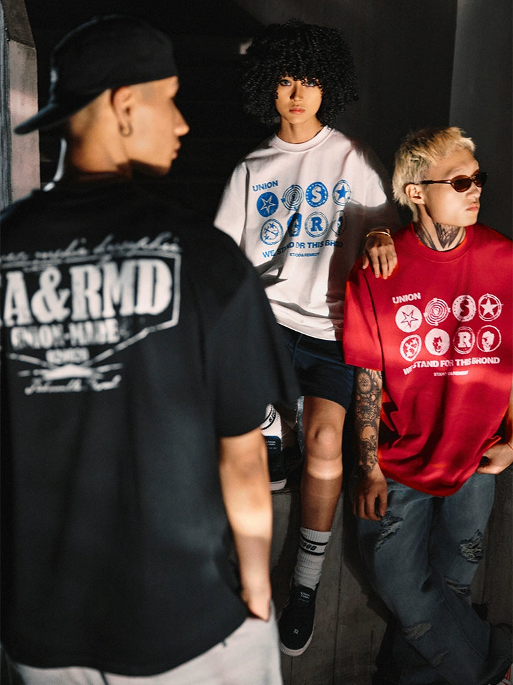 STA X RMD Military Badge Loose Tee