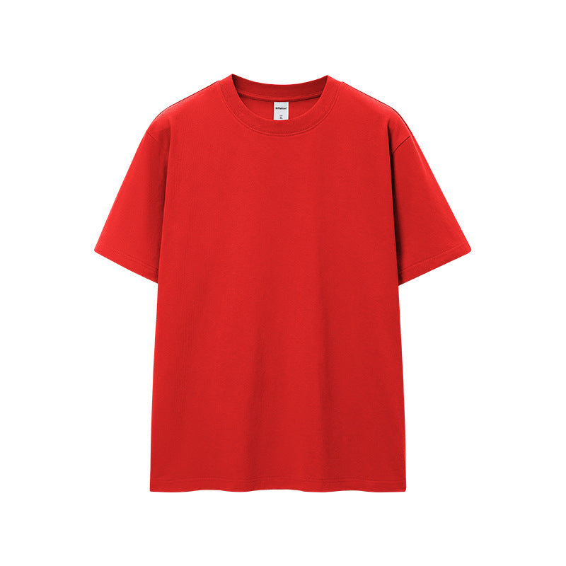 Inflation Fruit Stretch Solid Color T-Shirt Short Sleeve