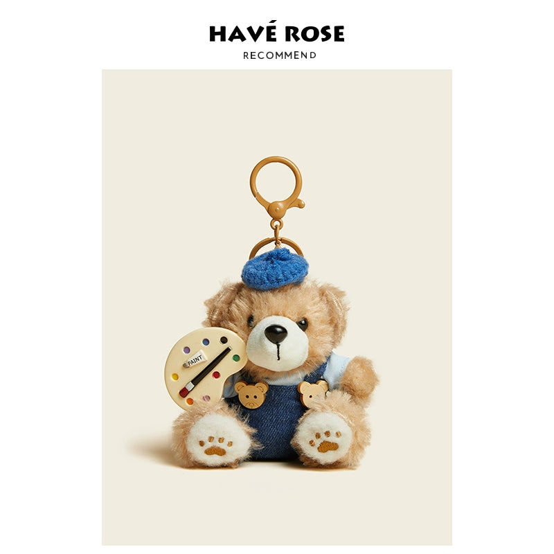HAVEROSE Baked Bear Bag Pendant