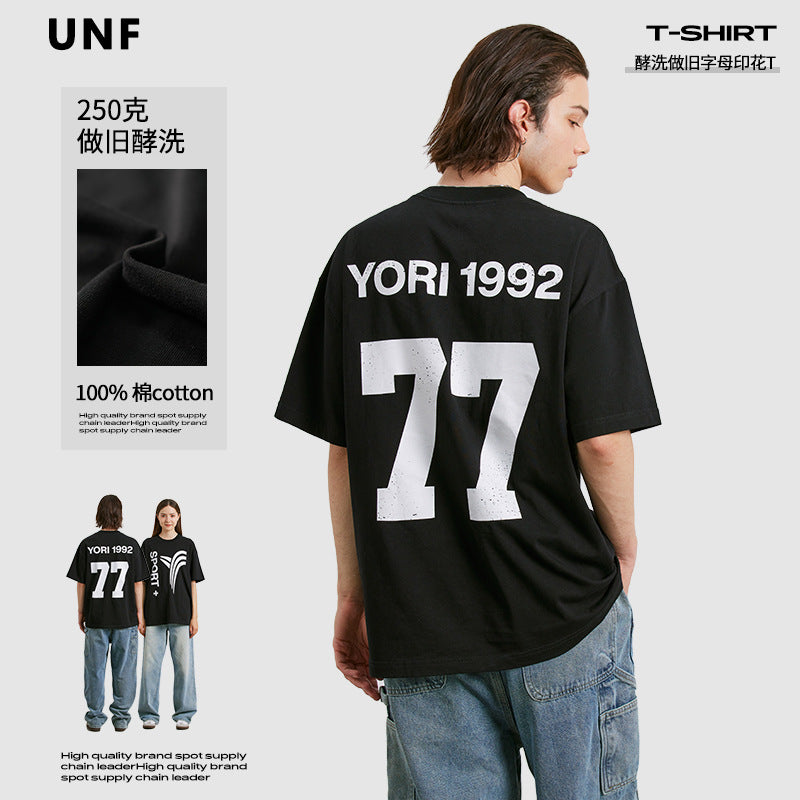 UNF 77 250g leaven wash tee