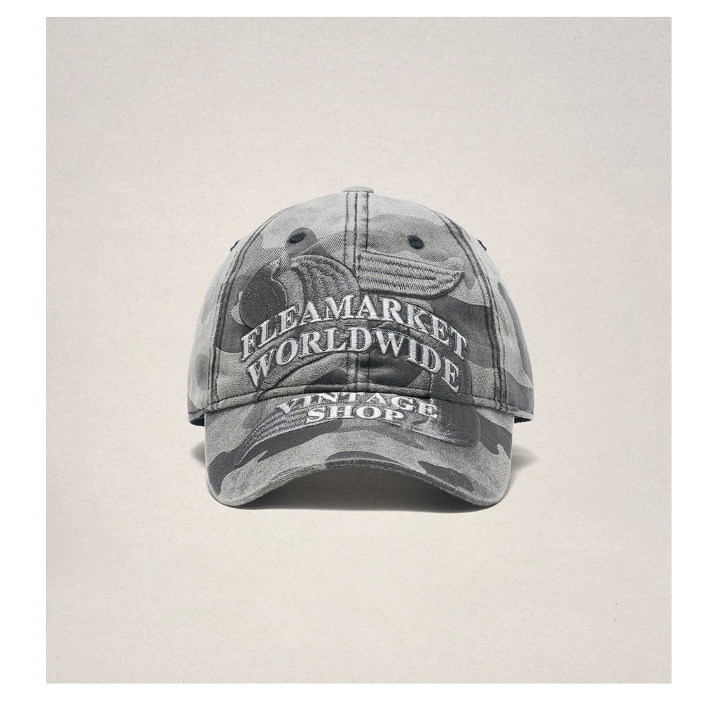Fleamarket Camouflage Embroidered Cap
