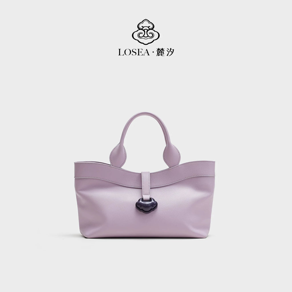 LOSEA Retro First-layer Cowhide Tote Bag