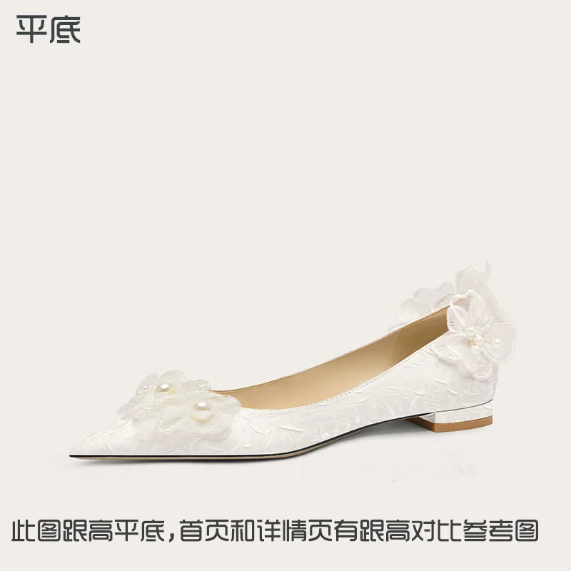 Lily Wei Retro Temperament Versatile High Heels