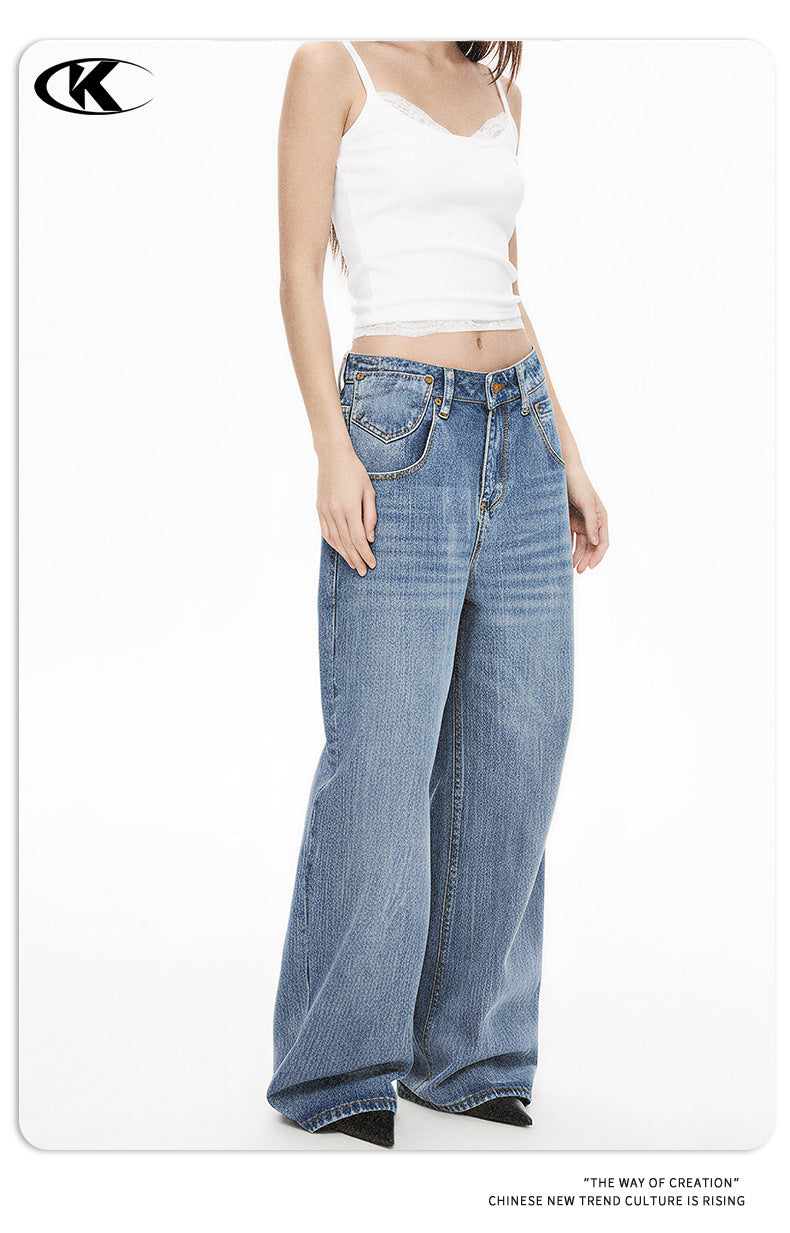11KN Retro Embroidered Premium Jeans