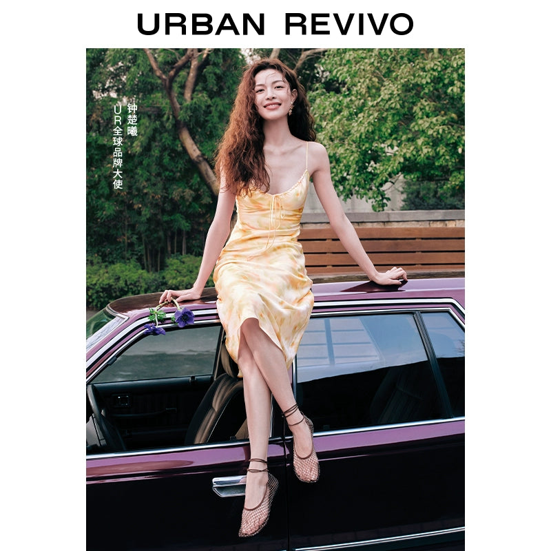 URBAN REVIVO Wave Hipster Neck Dress