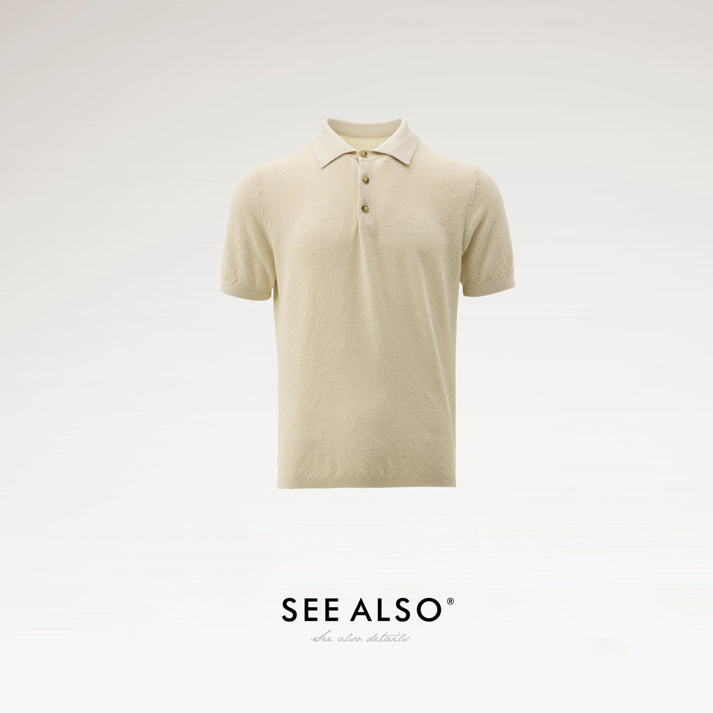 SEE ALSO Breathable Slack Knitted POLO Shirt