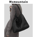 Msmountain Niche Woven Large Capacity Tote Bag