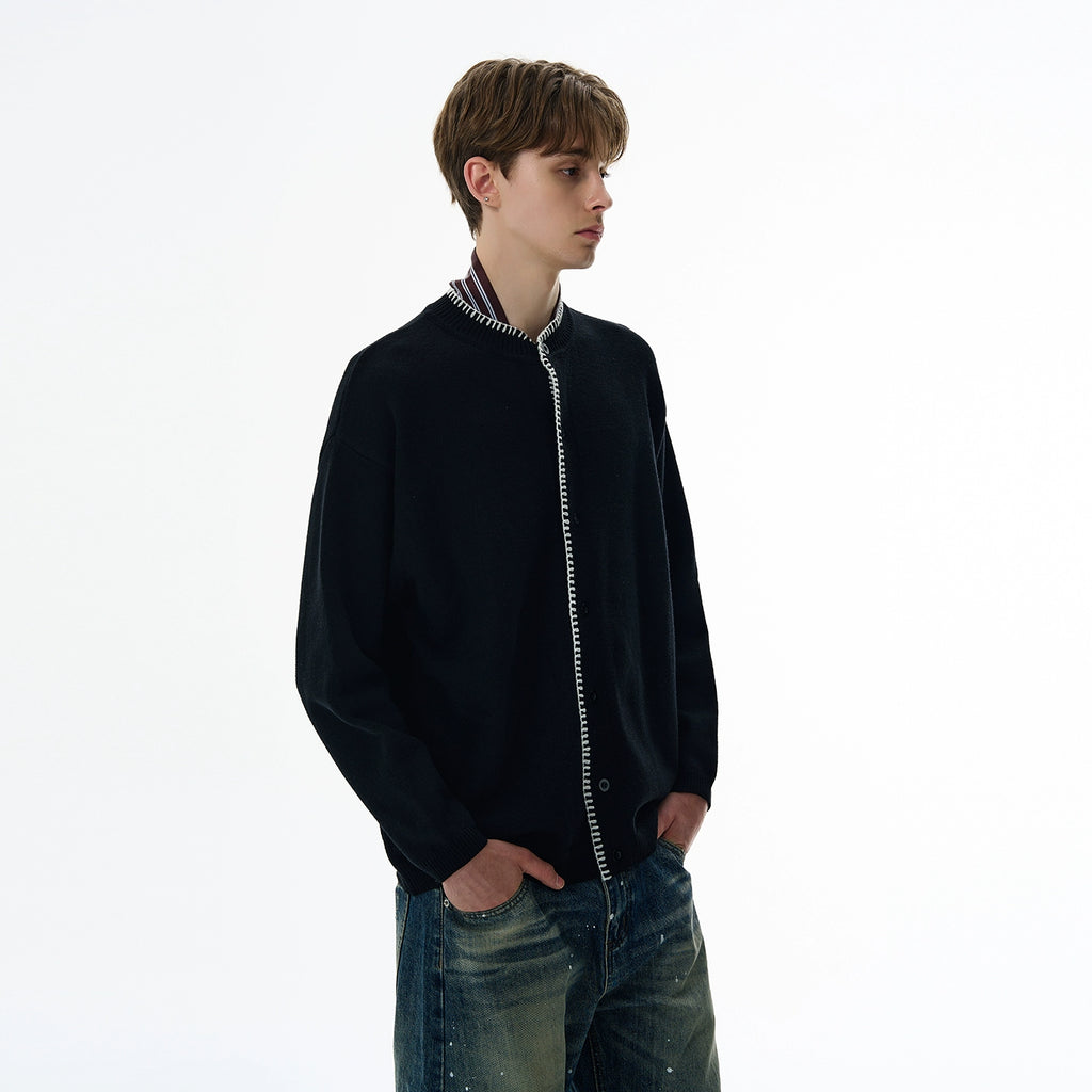 CHOIZE Vintage Casual Loose Versatile Knitted Sweater Jacket