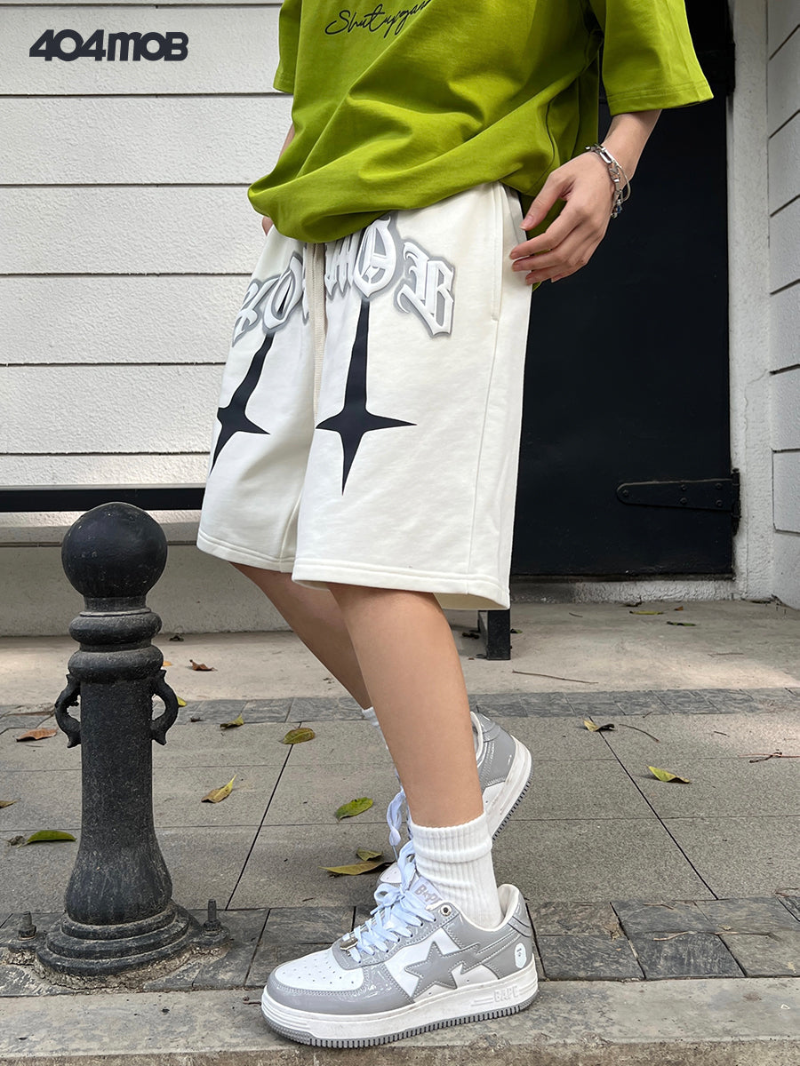404MOB American heavy shorts Pants