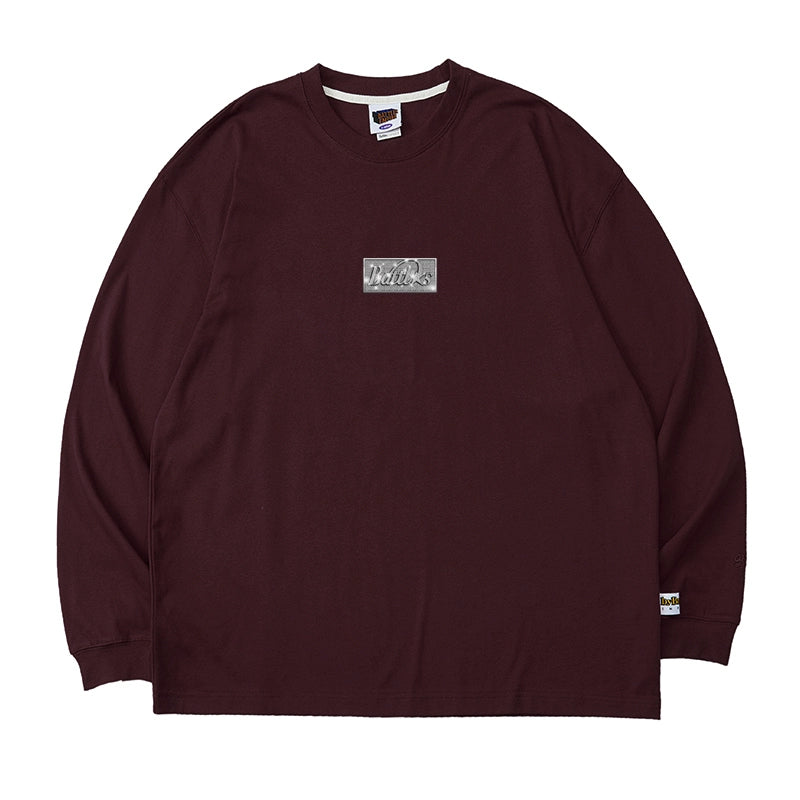 Battles Diamond Print Logo Long Sleeve