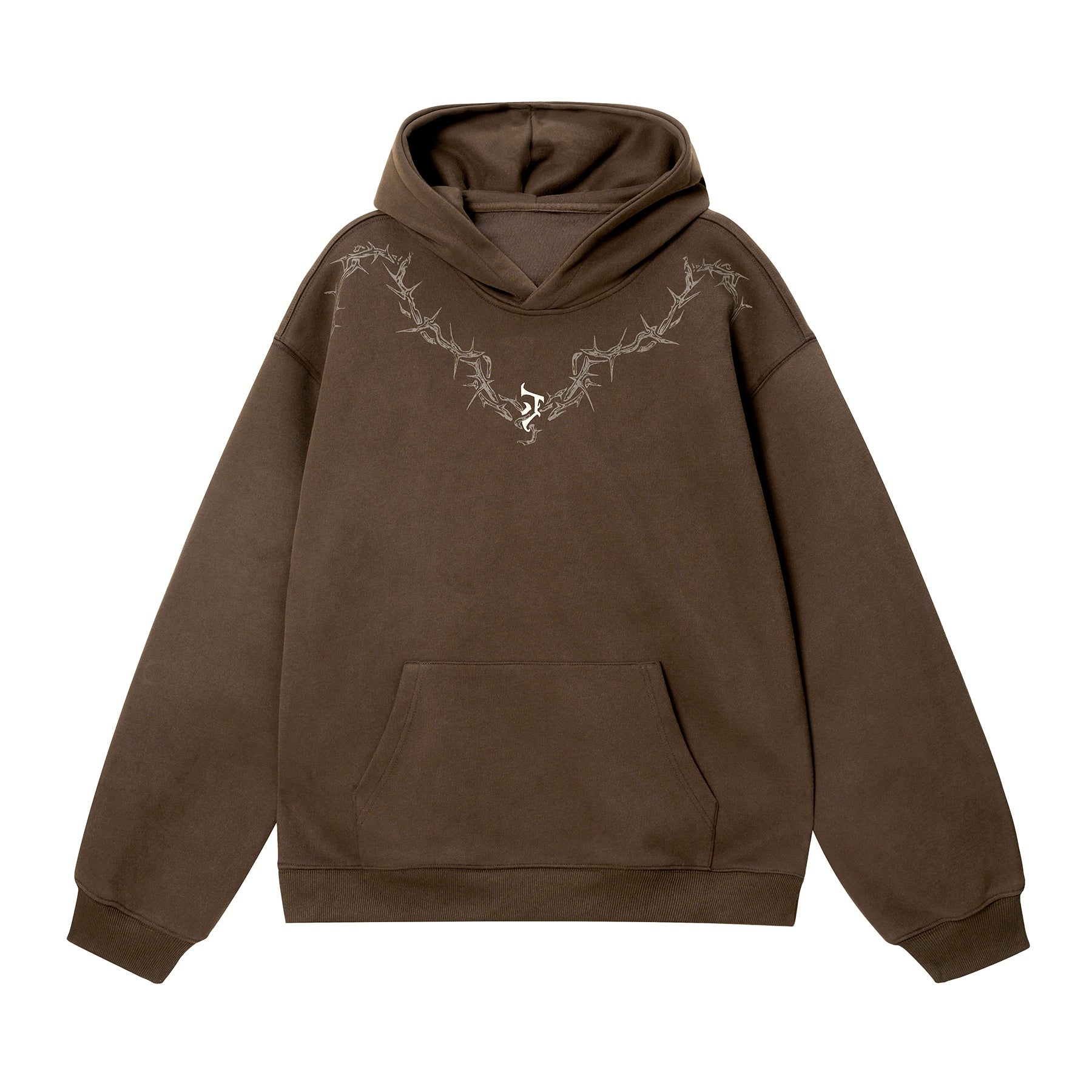 JHYQ Thorn Print Hoodie