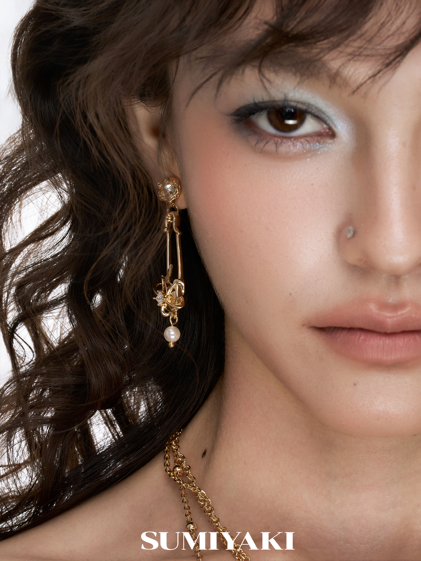 SUMIYAKI Light Luxury Paper Clip Earrings