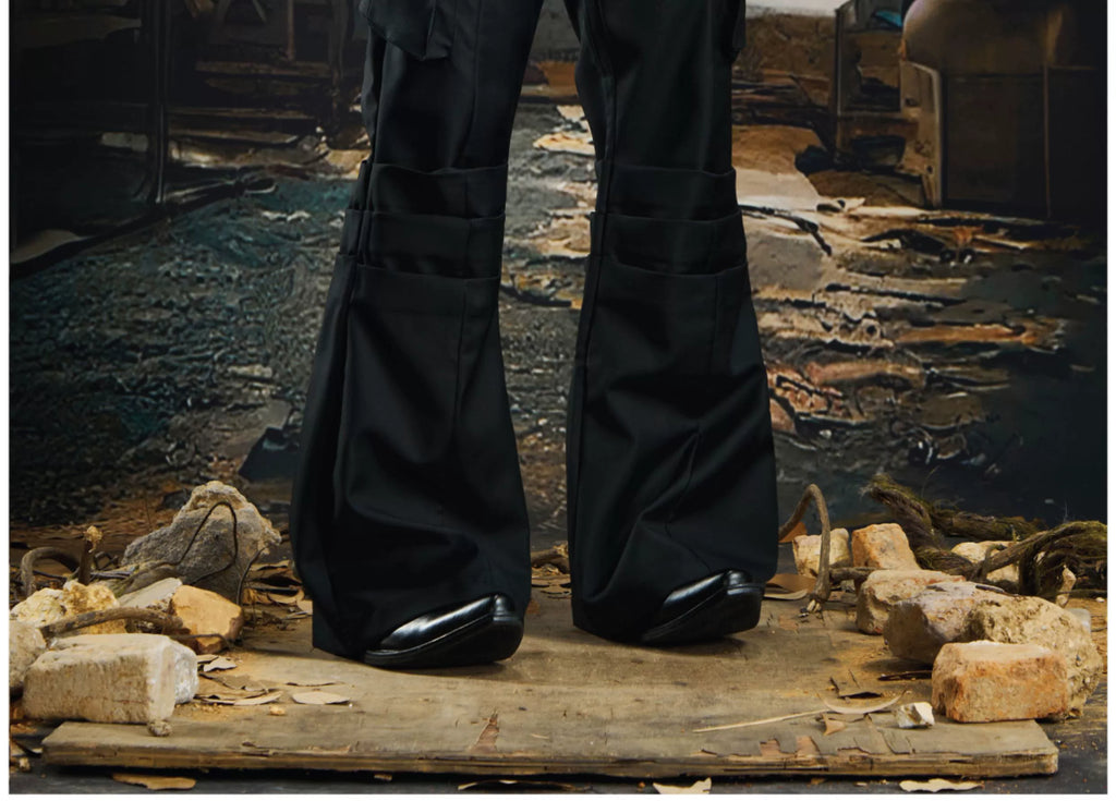 NOMANIAI Pleated and Versatile Trousers
