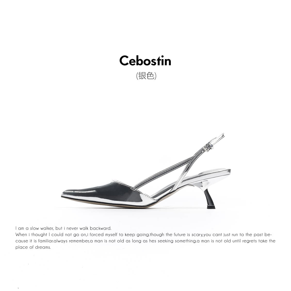 Cebostin Bag Head with Pointed High Heels