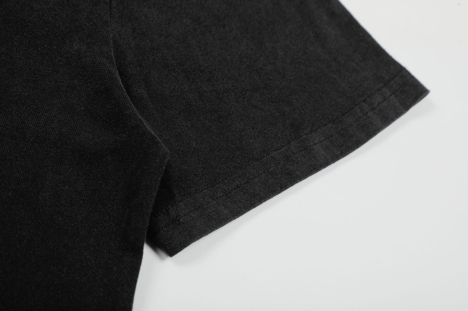 11KN Letter Print Loose Casual Tee