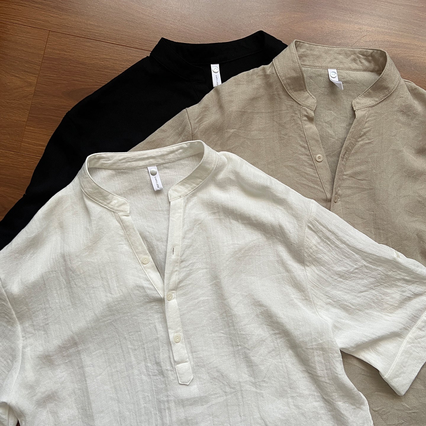 UNF V-neck Loose Lazy Shirt