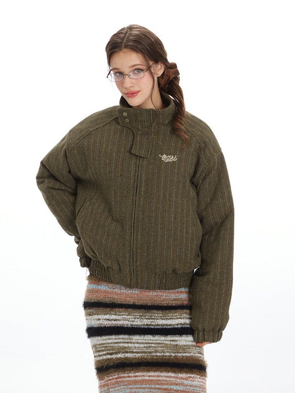 Nariele Vintage Korean Casual Short Jacket