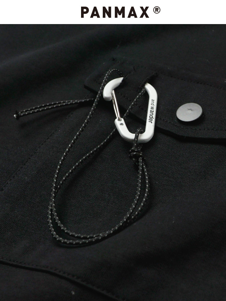 PANMAX Outdoor Cooling Antibacterial Pocket Lanyard Tee