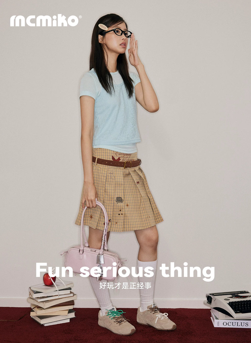 Mcmiko Leather Underarm Shoulder Handbag
