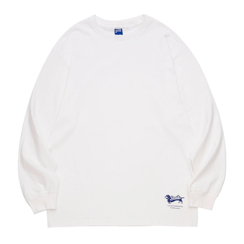 Battles Loose Casual Crew Neck Bottom Shirt