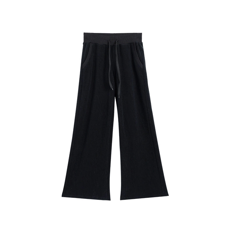 Audwyn Slim Sweater Loose Straight Casual Pants Set