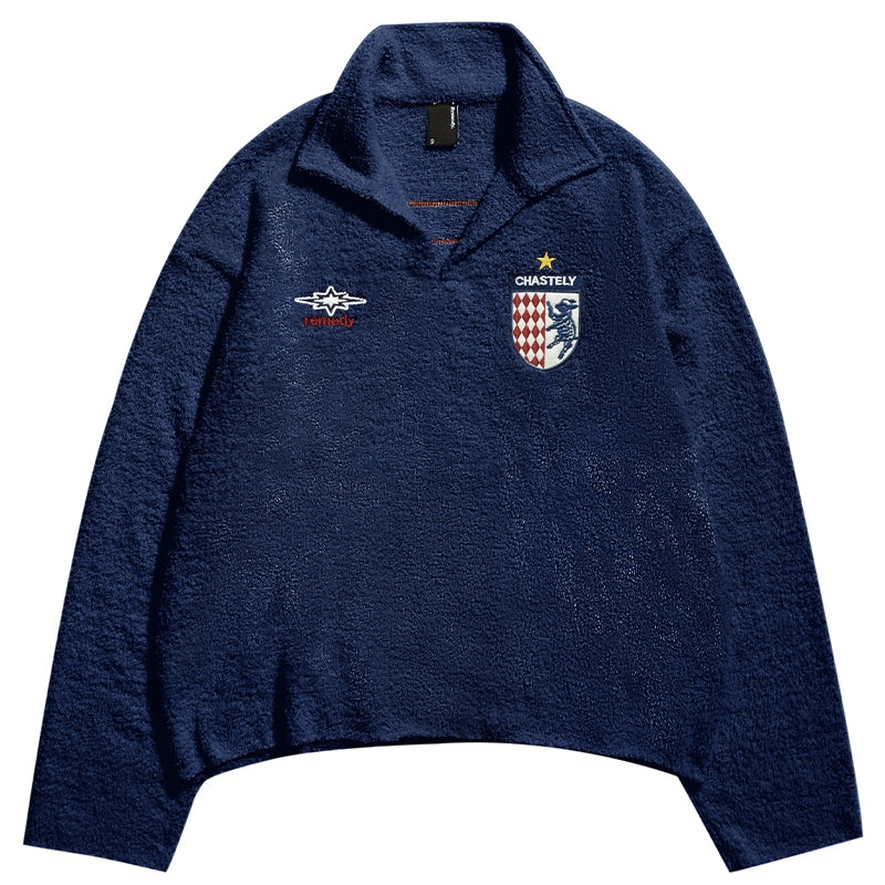 Remedy 7 Enge Sheep Wool Lapel Sweater