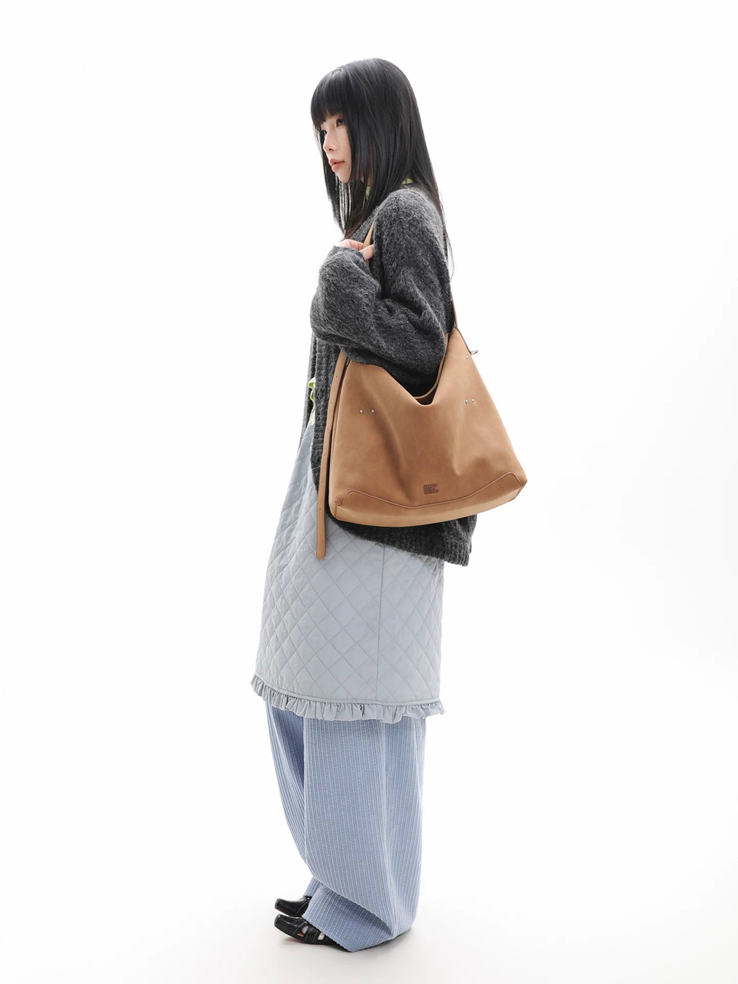 JANDRESS Commuter Soft Leather Crossbody Shoulder Bag