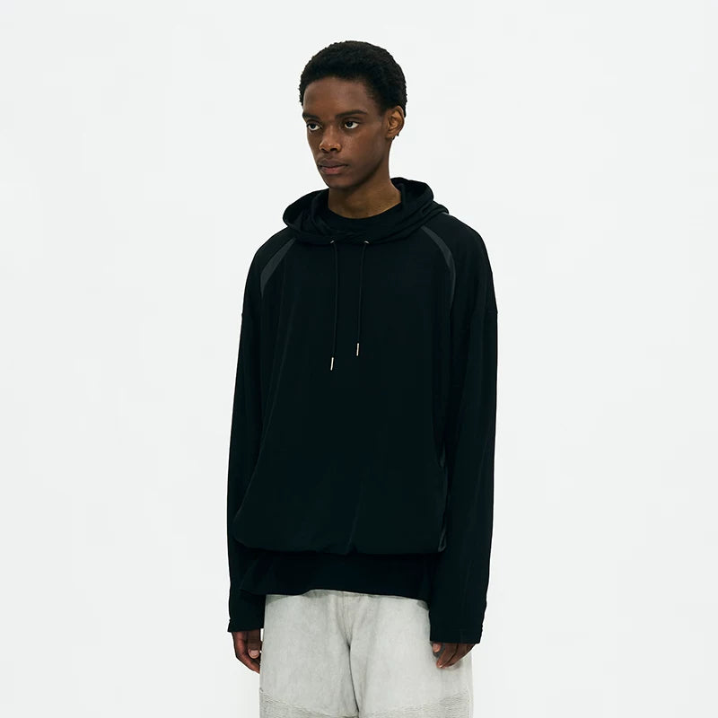 PARTIMENTO Casual Versatile Hooded Long Sleeve