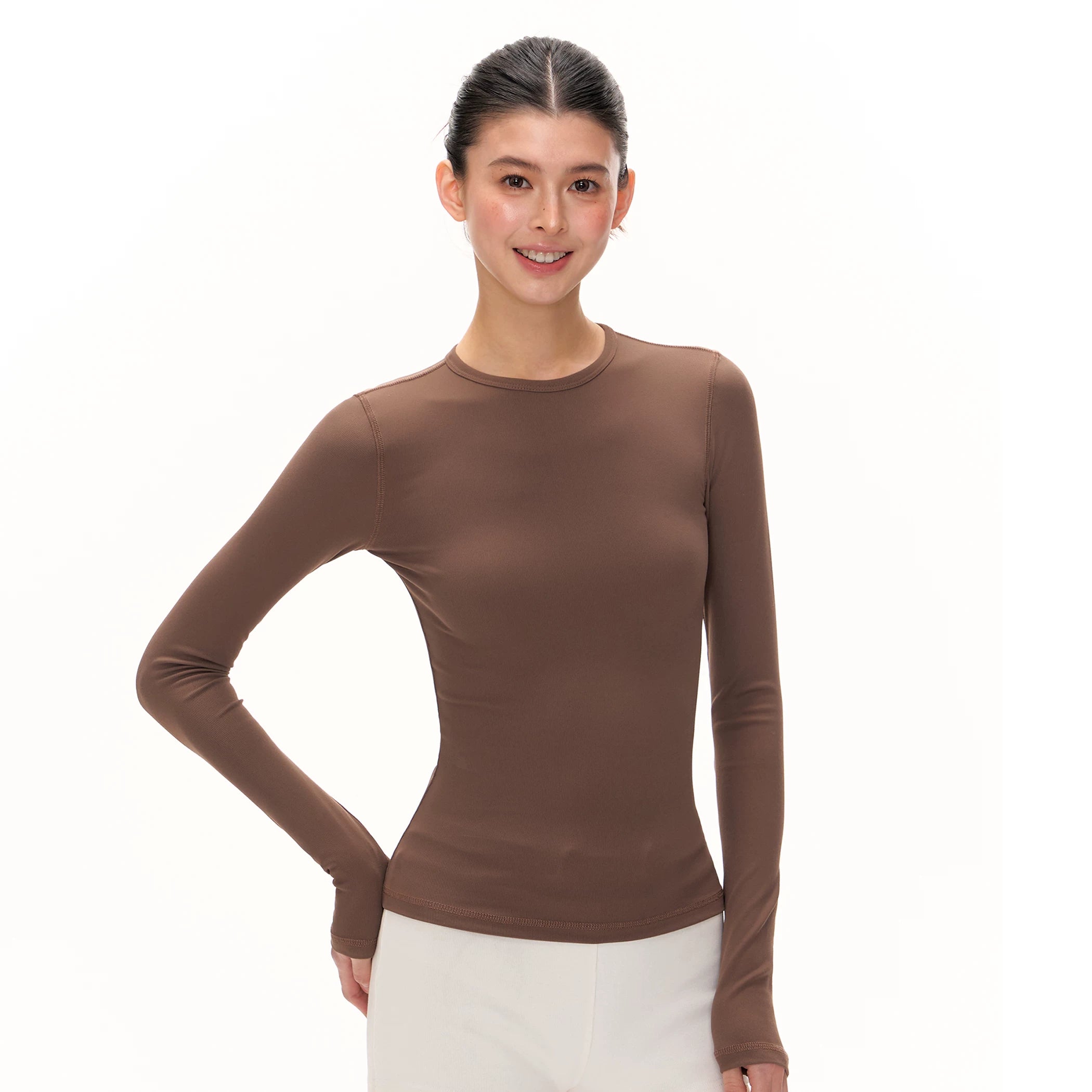 Ariseism Vintage Slim Simple Long Sleeves