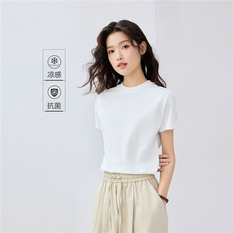 Giordano Cool Small Turtleneck Shoulder Tee
