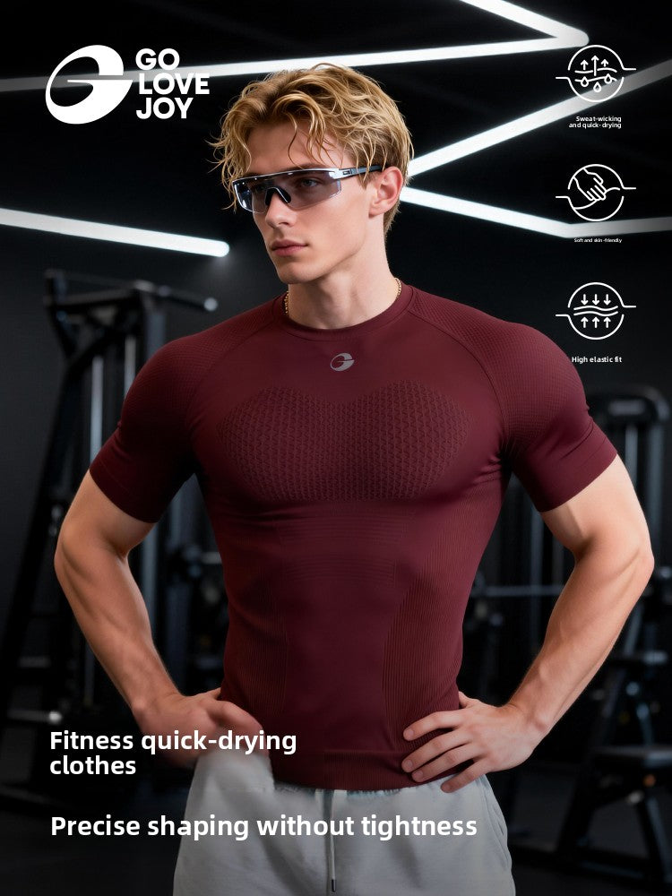 Golovejoy Quick Drying Breathable Tight Sports Tee