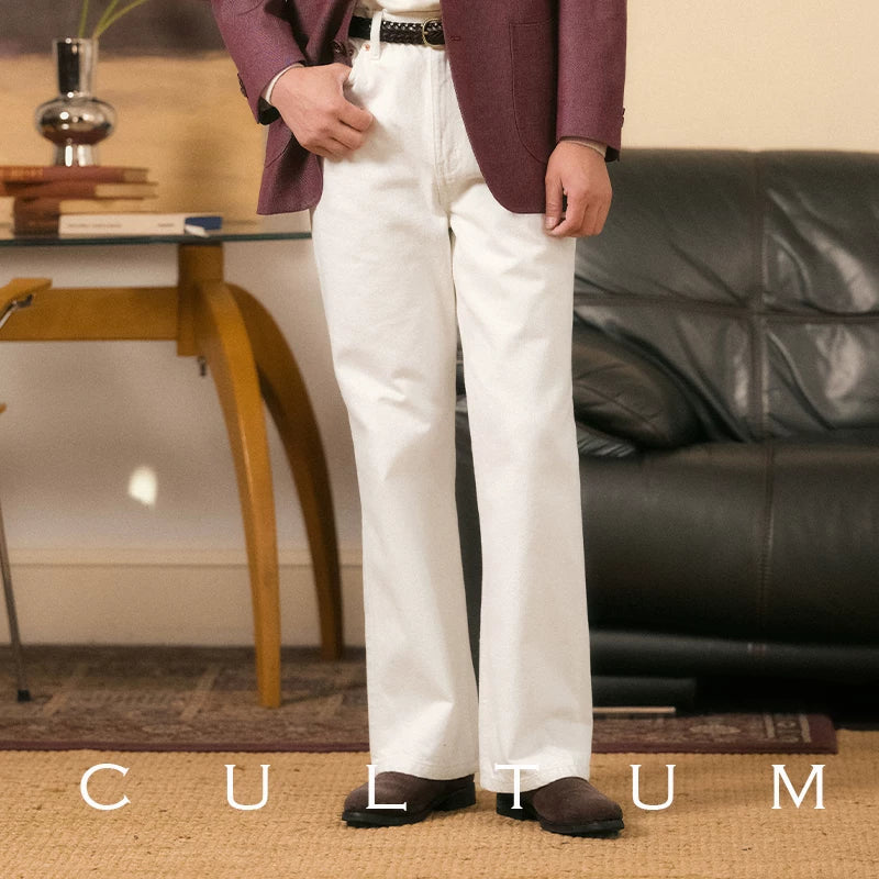CULTUM Vintage High Waist Loose Pull Jeans