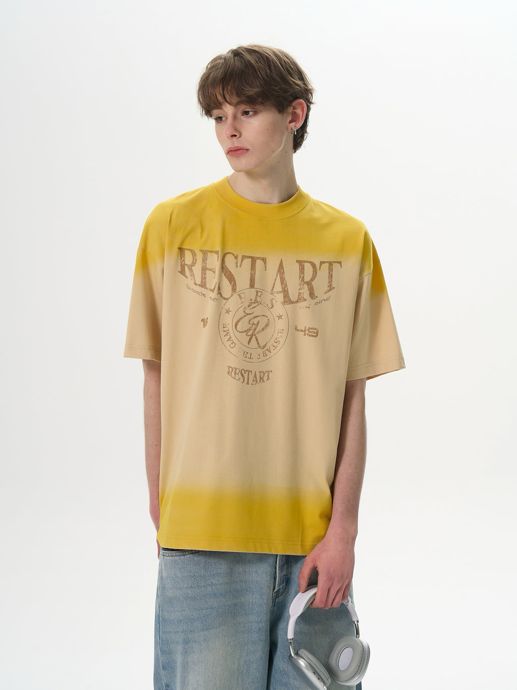 MaxDstr Faded sorona cool fabric gradual Tee