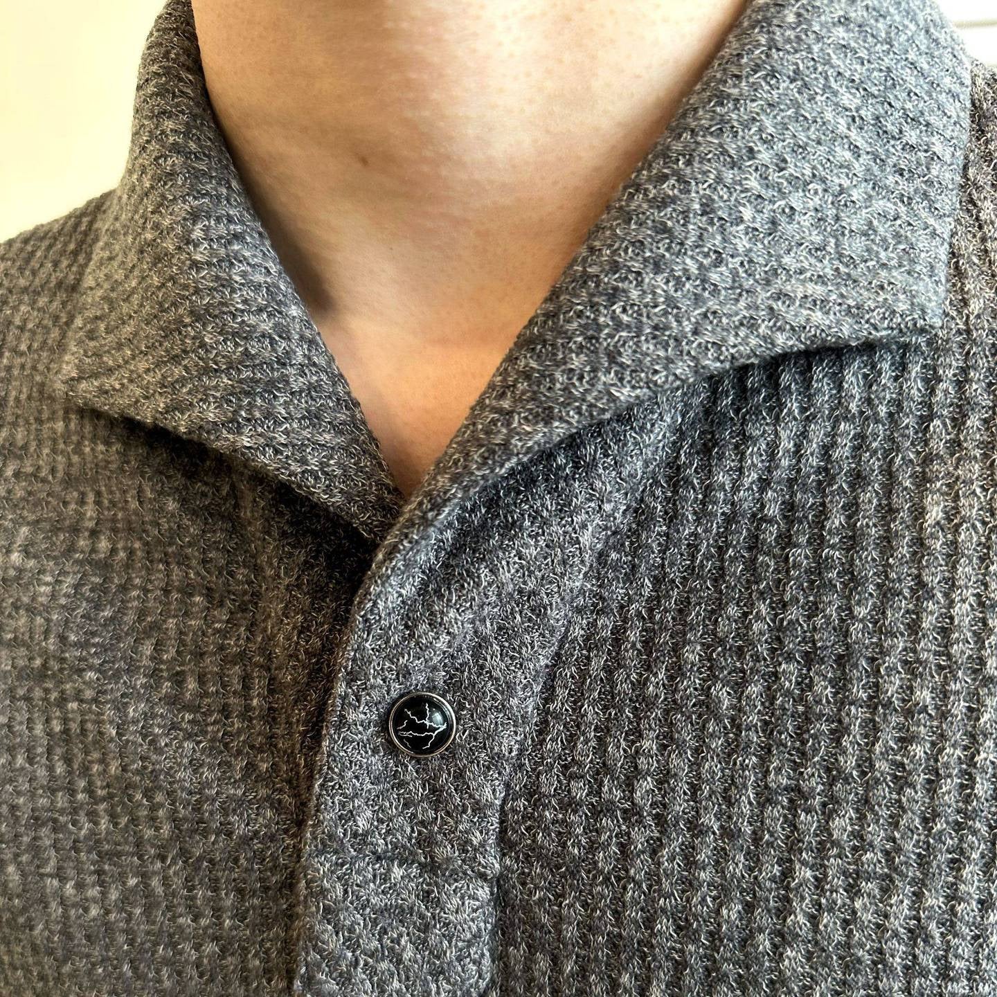 EME Casual Front Shoulder Polo Shirt